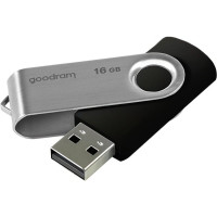 Флеш пам'ять USB 16Gb Goodram UTS2 Twister black USB2.0