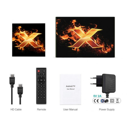 Медіаплеєр Vontar X1 Smart TV Box 2\/16 - зображення 4