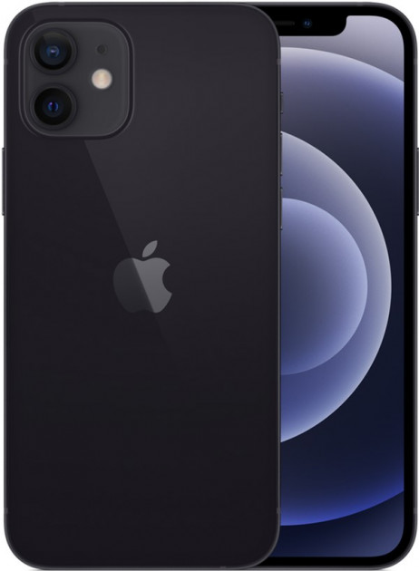 Смартфон Apple iPhone 12 128GB Black (MGJA3) - зображення 1