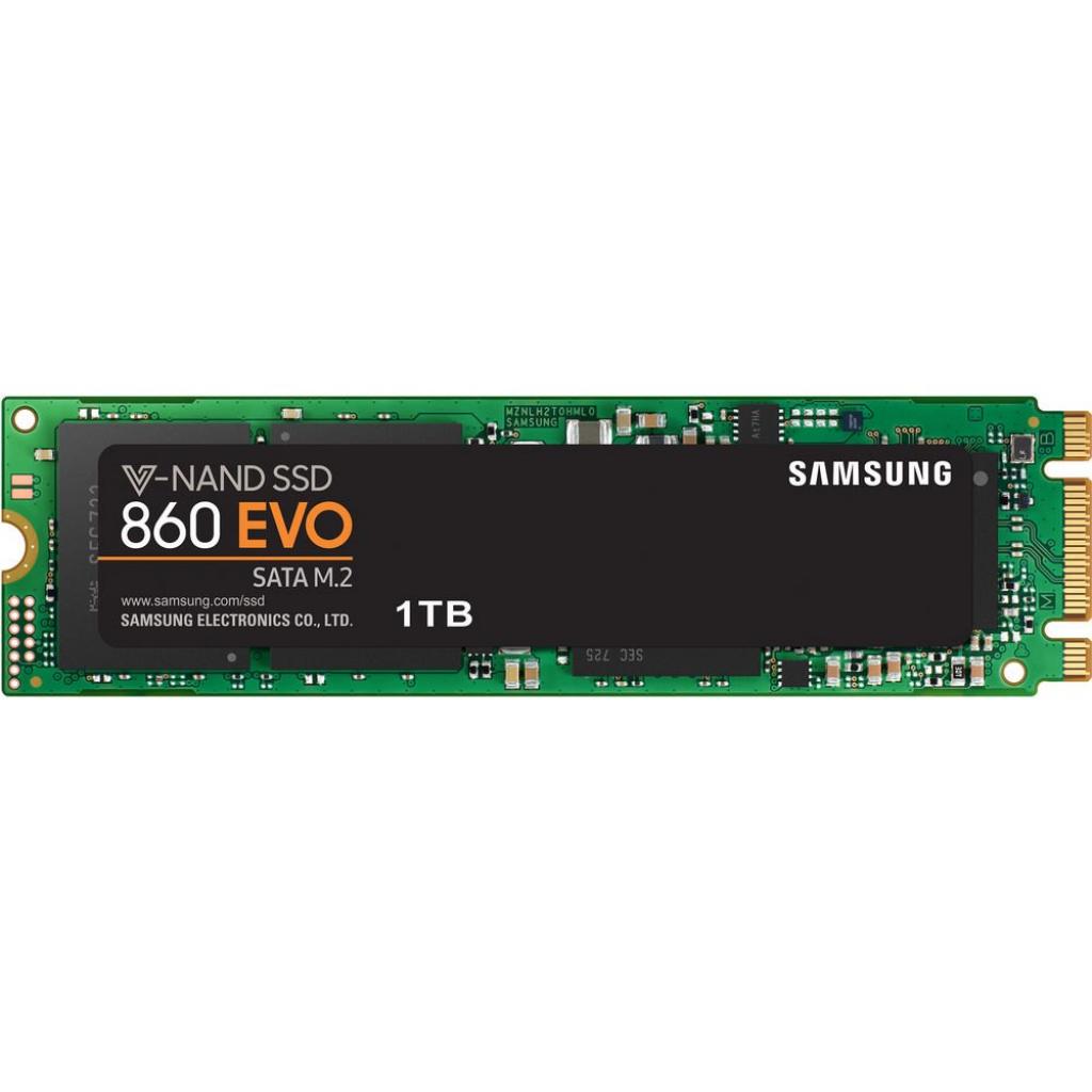 Накопичувач SSD M.2 1000GB Samsung 860 EVO (MZ-N6E1T0BW) - зображення 1