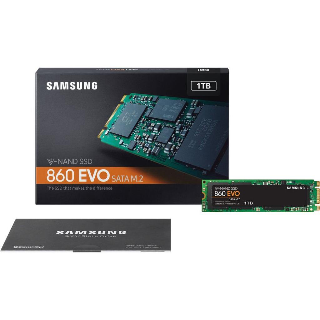 Накопичувач SSD M.2 1000GB Samsung 860 EVO (MZ-N6E1T0BW) - зображення 3