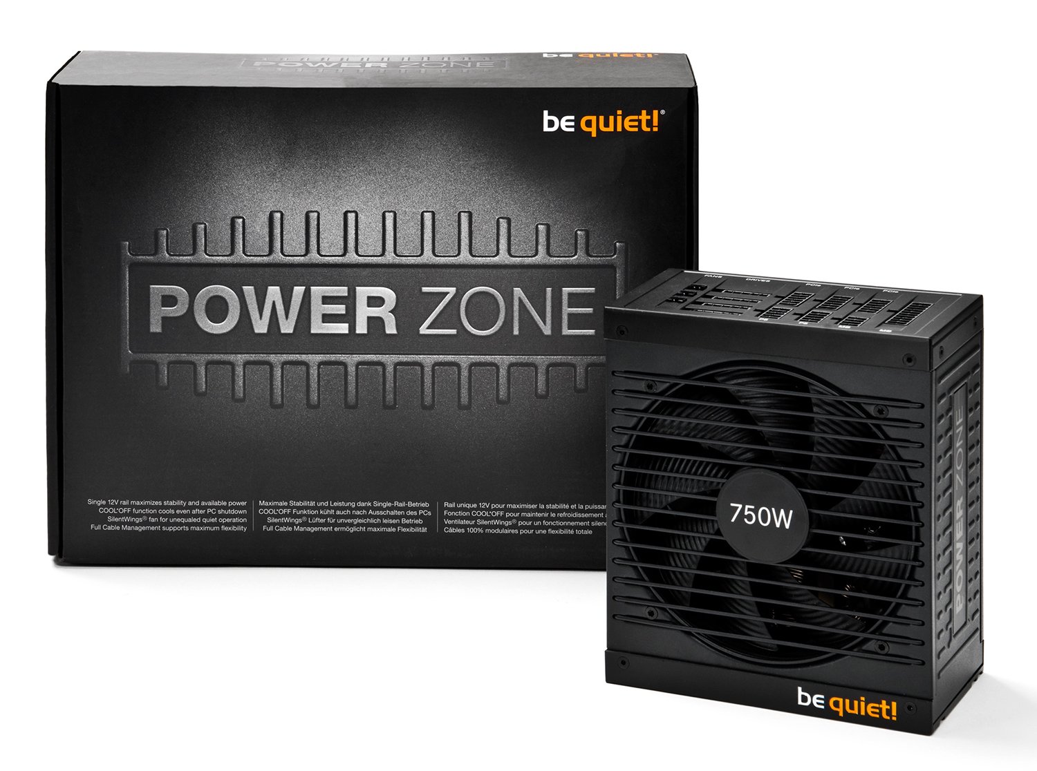 БЖ 750Вт Be Quiet Power Zone (BN211) - зображення 4