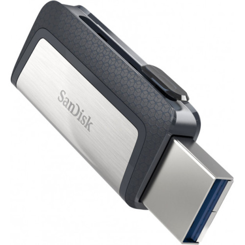 Флеш пам'ять USB 32 Gb SANDISK Ultra Dual USB 3.0 + Type-C - зображення 1