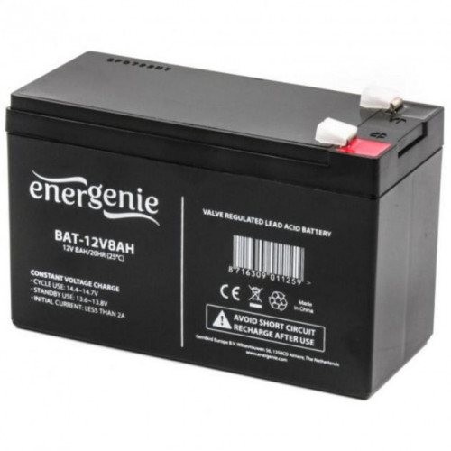 Акумуляторна батарея EnerGenie 12V  8Ah - зображення 1