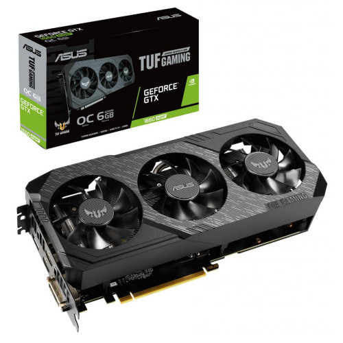 Відеокарта GeForce GTX1660 Super 6 Gb GDDR6 Asus (TUF3-GTX1660S-O6G-GAMING) - зображення 2