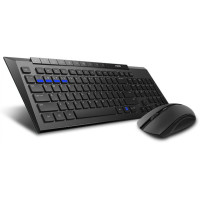 Клавіатура+мишка Rapoo 8200M Black