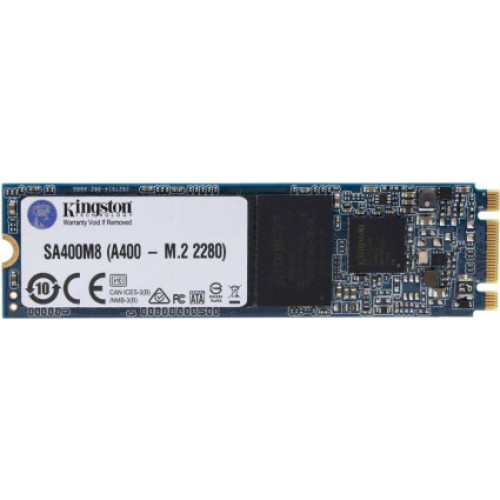 Накопичувач SSD M.2 480GB Kingston A400 (SA400M8\/480G) - зображення 1