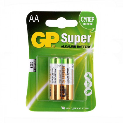 Батарейка AA GP Super Alcaline Battery LR6 - зображення 1