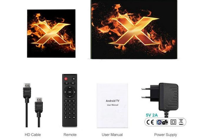 Медіаплеєр Vontar X1 Smart TV Box 4\/32 - зображення 3