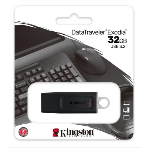 Флеш пам'ять USB 32 Gb Kingston DataTraveler Exodia USB3.2 - зображення 3