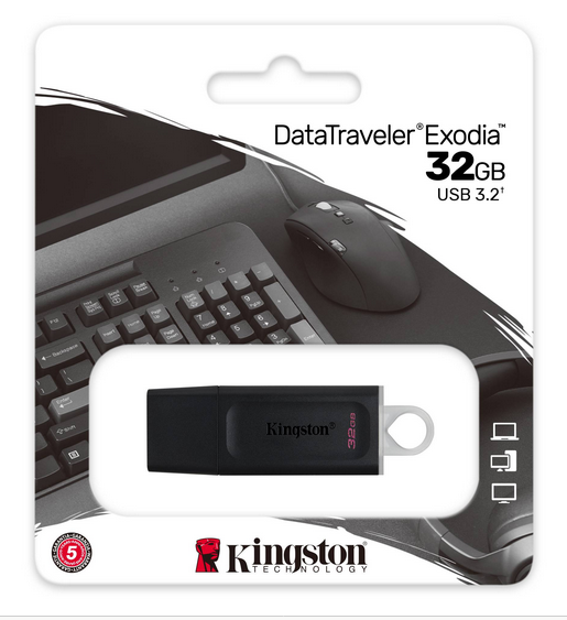 Флеш пам'ять USB 32 Gb Kingston DataTraveler Exodia USB3.2 - зображення 4