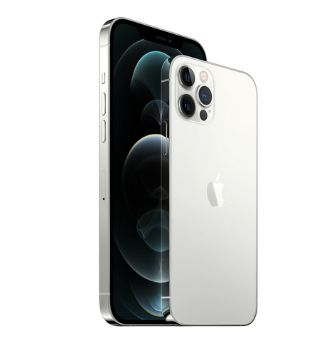 Смартфон Apple iPhone 12 Pro Max 128Gb Silver (MGD83) - зображення 2