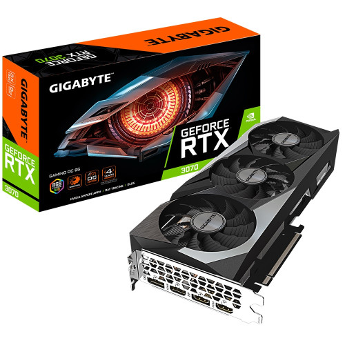 Відеокарта GeForce RTX 3070 Gigabyte Gaming OC 8GB GDDR6 (GV-N3070GAMING OC-8GD 2.0) - зображення 2