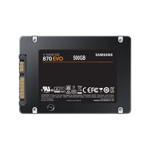 Накопичувач SSD 500GB Samsung 870 EVO (MZ-77E500BW) - зображення 3