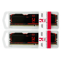 Пам'ять DDR4 RAM_16Gb (2x8Gb) 2666Mhz GOODRAM Iridium X (IR-X2666D464L16S/16GDC)