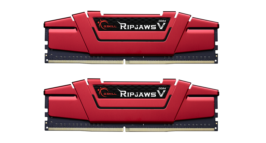 Пам'ять DDR4 RAM_16Gb (2x8Gb) 3600Mhz G.Skill Ripjaws V (F4-3600C19D-16GVRB) - зображення 1