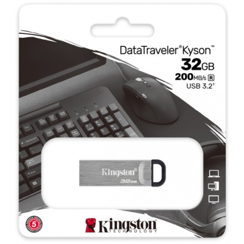 Флеш пам'ять USB 32 Gb Kingston DataTraveler Kyson USB3.2 - зображення 2