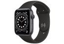 Смарт годинник Apple Watch Series 6 44mm Space Gray Aluminum Case with Black Sport Band M00H3 - зображення 2