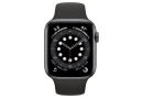 Смарт годинник Apple Watch Series 6 44mm Space Gray Aluminum Case with Black Sport Band M00H3 - зображення 3