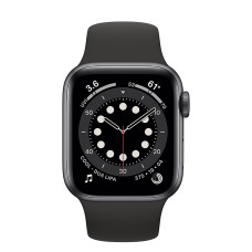 Смарт годинник Apple Watch Series 6 GPS 40mm Space Gray Aluminum Case w. Black Sport B.