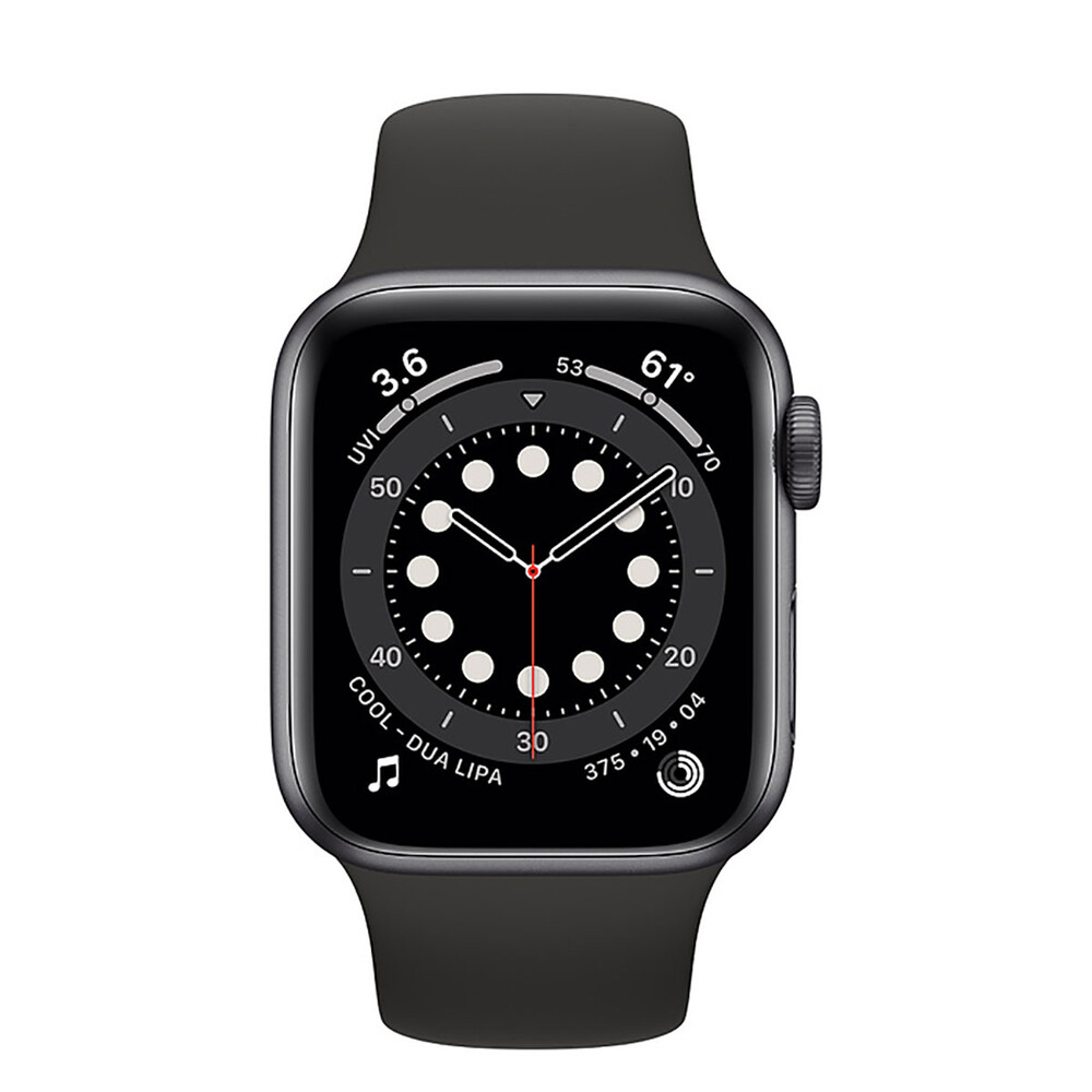 Смарт годинник Apple Watch Series 6 GPS 40mm Space Gray Aluminum Case w. Black Sport B. - зображення 1