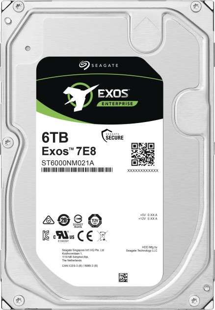 Жорсткий диск HDD 6000Gb Seagate Exos 7E8 - зображення 1