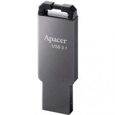 Флеш пам'ять USB 16Gb Apacer AH360 Ashy USB3.1, брелок, метал