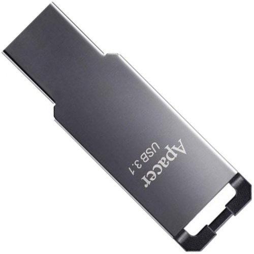 Флеш пам'ять USB 16Gb Apacer AH360 Ashy USB3.1, брелок, метал - зображення 2