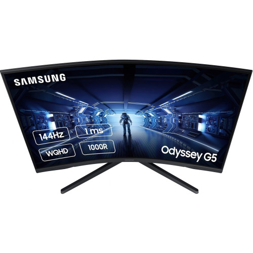 Монітор 34 Samsung Odyssey G5 (C34G55TW) Curved - зображення 4