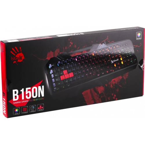 Клавіатура A4 Tech Bloody B150N - зображення 4