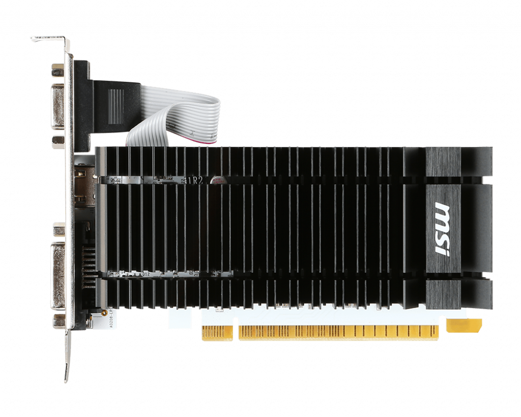 Відеокарта GeForce GT730 2Gb DDR3, MSI (N730K-2GD3H\/LP) - зображення 1