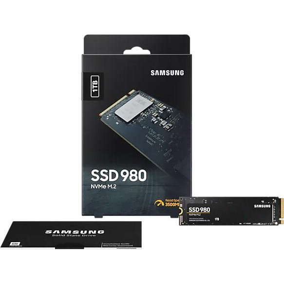Накопичувач SSD NVMe M.2 1000GB Samsung 980 (MZ-V8V1T0BW) - зображення 2