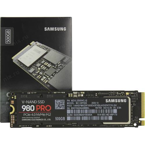 Накопичувач SSD NVMe M.2 500GB Samsung 980 PRO (MZ-V8P500BW) - зображення 2