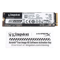 Накопичувач SSD NVMe M.2 1000GB Kingston KC2500 (SKC2500M8/1000G)