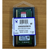 Пам'ять DDR4-3200 16 Gb Kingston 3200MHz SoDIMM
