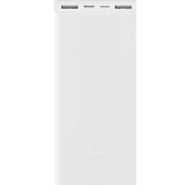 Батарея POWER BANK Xiaomi Mi Power Bank 3 20000mAh White - зображення 1