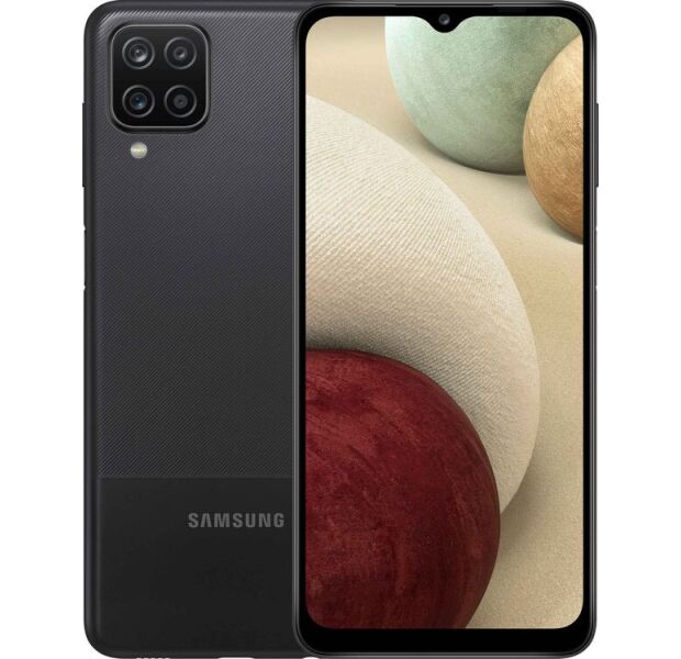 Смартфон SAMSUNG Galaxy A12 32Gb Black (SM-A125FZKUSEK) - зображення 1