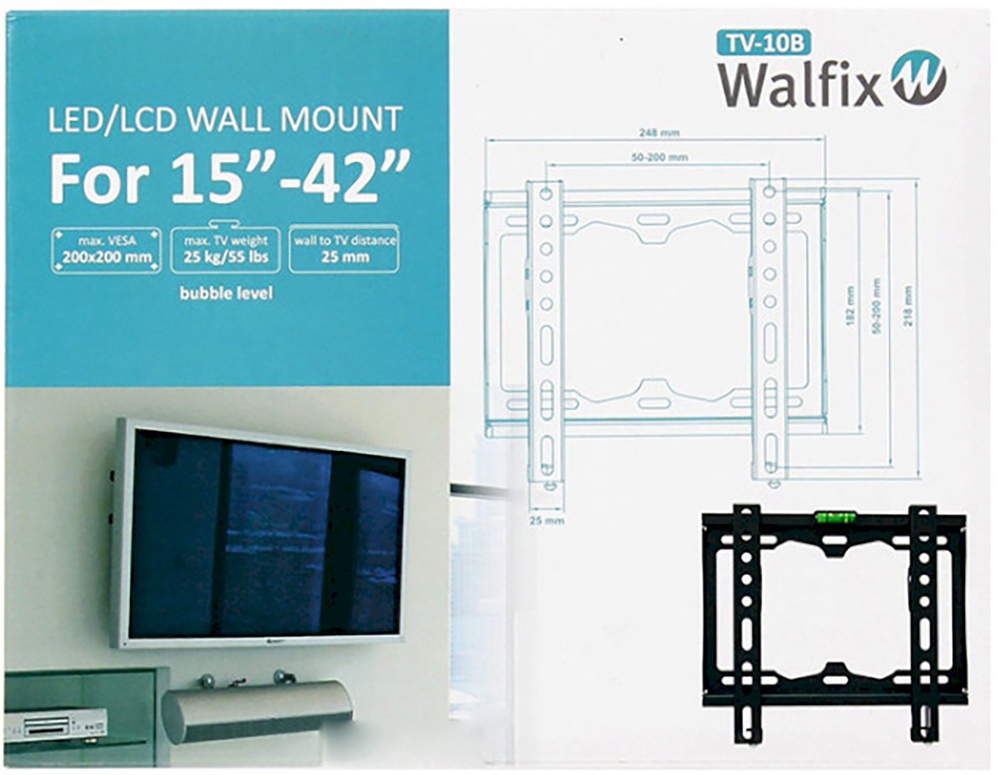 Настінне кріплення Walfix TV-10B - зображення 3