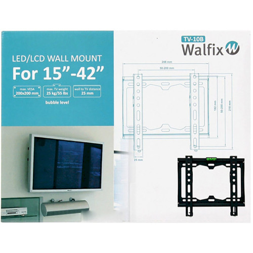 Настінне кріплення Walfix TV-10B - зображення 4
