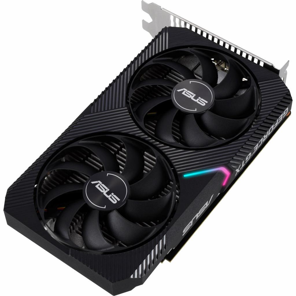 Відеокарта GeForce GTX1650 4 Gb GDDR6 Asus (DUAL-GTX1650-O4GD6-MINI) - зображення 3