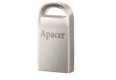 Флеш пам'ять USB 16Gb Apacer AH115 Silver USB2.0, міні, метал - зображення 1