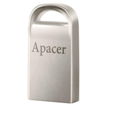 Флеш пам'ять USB 16Gb Apacer AH115 Silver USB2.0, міні, метал