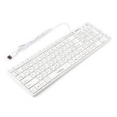 Клавіатура Vinga KB820 White USB - зображення 1