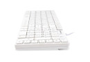 Клавіатура Vinga KB820 White USB - зображення 5