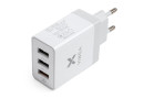 Зарядний пристрій Vinga 3 Port USB Charger QС3.0 + 2x2.4A 30W max (VCPWCHQC3) - зображення 2
