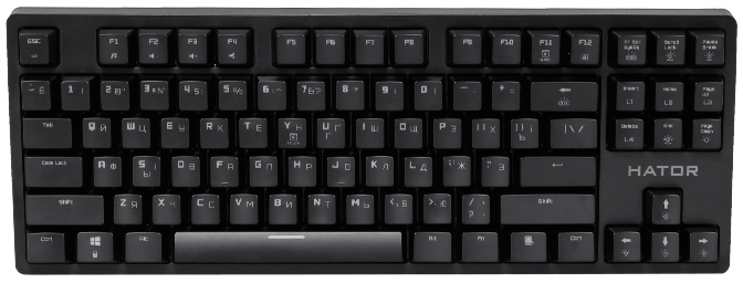 Клавіатура Hator Rockfall EVO TKL (HTK-630) - зображення 3