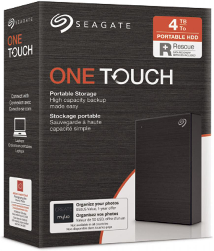 Зовнішній жорсткий диск HDD 4000GB Seagate One Touch 2.5 STKC4000400 - зображення 8