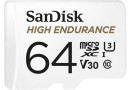 MicroSDXC 64 Gb SANDISK High Endurance UHS-I U3 V30 Class 10 - зображення 1