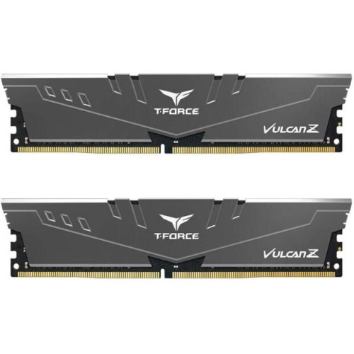 Пам'ять DDR4 RAM_16Gb (2x8Gb) 3200Mhz Team T-Force Vulcan Z Gray (TLZGD416G3200HC16CDC01) - зображення 1