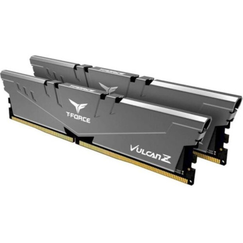 Пам'ять DDR4 RAM_16Gb (2x8Gb) 3200Mhz Team T-Force Vulcan Z Gray (TLZGD416G3200HC16CDC01) - зображення 2
